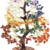 7 Chakra Crystal Tree of Life - Handmade Feng Shui Bonsai, Attract Good Luck - Gemstone Tree, Home Decoration Crystals - Seven Chakra Tree for Positive Energy, Meditation Accessories, Money Tree Gift