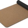 Gaiam Cork Yoga Exercise Mat | Natural Sustainable Cork Resists Sweat and Odors | Non-Slip TPE Backing Prevents Slipping| Great for Hot Yoga, Pilates, Fitness Working Out (68" x 24"x 5mm Thick)