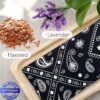 Lavender Eye Mask for Sleeping - Weighted Eye Pillow Heated for Headache, Sinus, Dry Eyes Relief, Moist Heat Eye Compress for Yoga, Meditation - Relaxation Gifts for Women