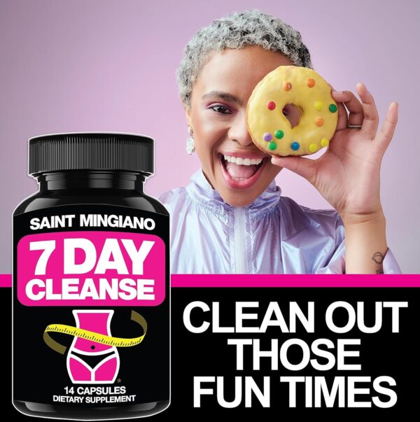 7 Day Cleanse Program | Colon Detox with Natural Laxative for Constipation & Bloating | Extra-Strength Senna Leaf Supplements | Strong for Some People.