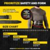 5mm Premium Weight Lifting Belt - 100% Genuine Leather Weightlifting Belt - Comfortable Squat Belt, Deadlift Belt or Powerlifting Belt - Workout Belt for Strength Training - Gym Belt for Men and Women