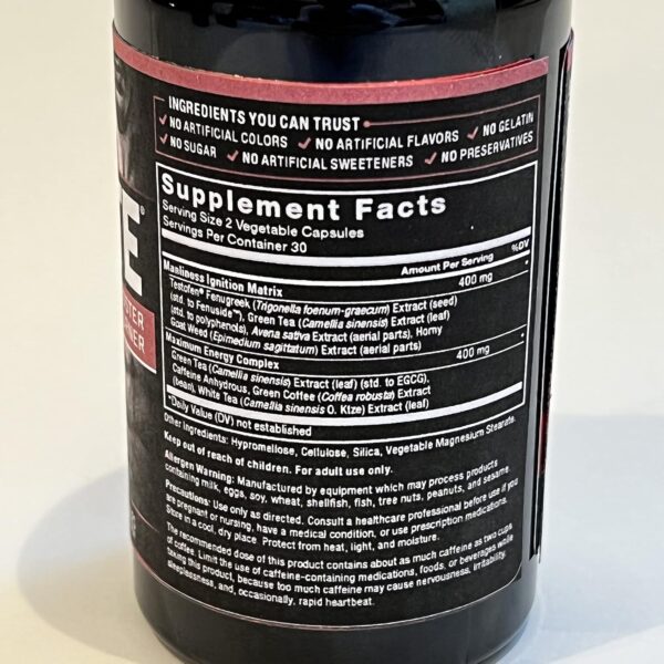 FORCE FACTOR Test X180 Ignite, Testosterone Booster & Fat Burner for Men, Testosterone Supplement to Burn Fat, Build Muscle, Increase Energy, and Boost Vitality and Performance, 60 Count (Pack of 2)