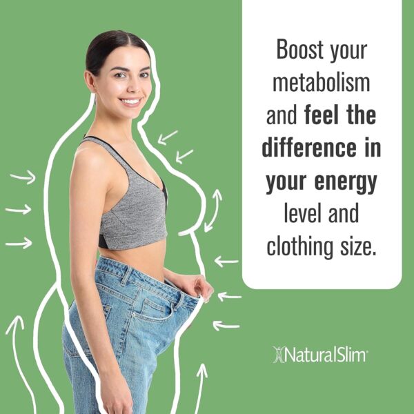 NaturalSlim Metabolic Vitamins - Combination of High Potency Multivitamins, Minerals, B Complex, Msm, & Digestive Formula Supplements for Men & Women - Energy & Metabolism Support - 2 Pack