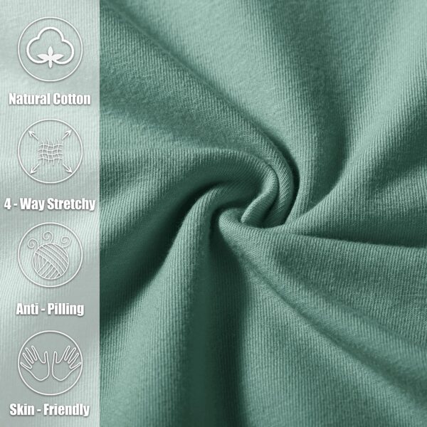 Pudolla Men's Cotton Yoga Sweatpants Athletic Lounge Pants Open Bottom Casual Jersey Pants for Men with Pockets