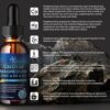 (2 Pack) 10 in 1 Magnesium Calcium Zinc Supplement with Vitamin C D3 K2, Glycinate Mag Vegan Liquid Drops Plus L-Theanine Boron Sea Moss Extract, Immune Support, Bone, Sleep & Leg Cramps, 1 Fl Oz