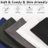 5 Pack Sports Headband for Men, Breathable Mesh Design, Reused & Washed Mens Headband Sweat Bands for Running Yoga Fitness Workout