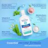 SALIVEA Dry Mouth Mouthwash - Soothing Mint Mouthwash with Natural Salivary Enzymes - Gentle Mouthwash to Aid Dry Mouth Care - Breath Freshener & Dry Mouth Care - Mint Flavor (2 Pack)