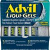 Advil Liqui-Gels Pain Reliever and Fever Reducer, Pain Medicine for Adults with Ibuprofen 200mg for Headache, Backache, Menstrual Pain and Joint Pain Relief - 50x2 Liquid Filled Capsules