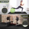 ProsourceFit Extra Thick Puzzle Exercise Mat, EVA Foam Interlocking Tiles for Protective, Cushioned Workout Flooring for Home and Gym Equipment