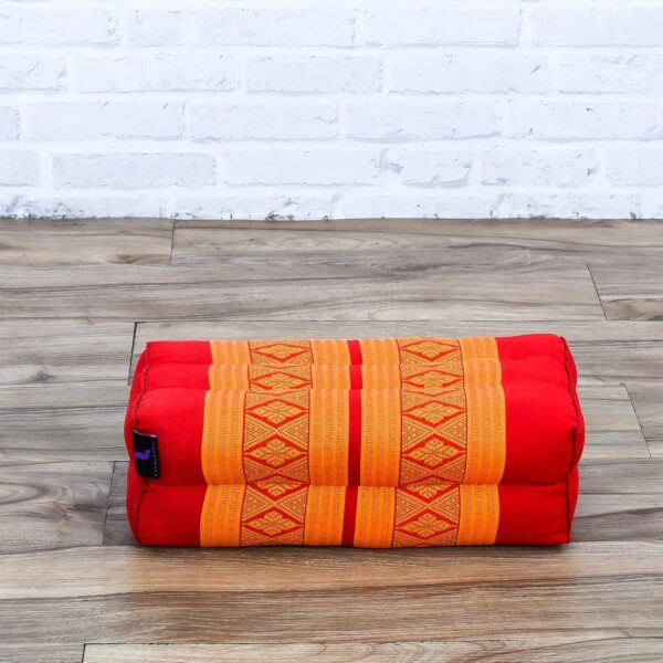 Leewadee Yoga Block – Floor Cushion for Yoga Practice, Meditation Seat Cushion for Workouts Filled with Kapok