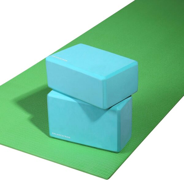 All Purpose 1/4-Inch High Density Anti-Tear Exercise Yoga Mat with Carrying Strap, Multiple Colors