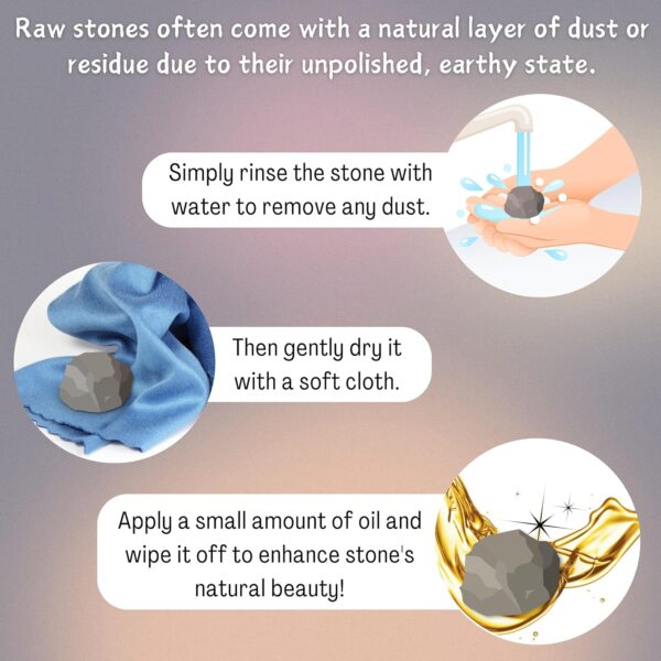 Aries Zodiac Healing Crystal Set, Pack of 3 Crystals Raw Stones Astrology Gifts for Women Birthday Anniversary Gifts Mother Father Gifts (Information Card Included)