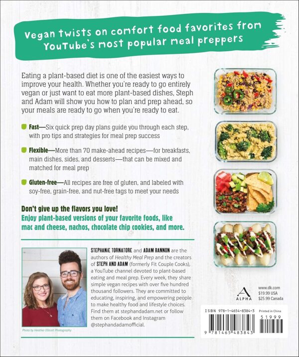 Plant-Based Meal Prep: Simple, Make-ahead Recipes for Vegan, Gluten-free, Comfort Food