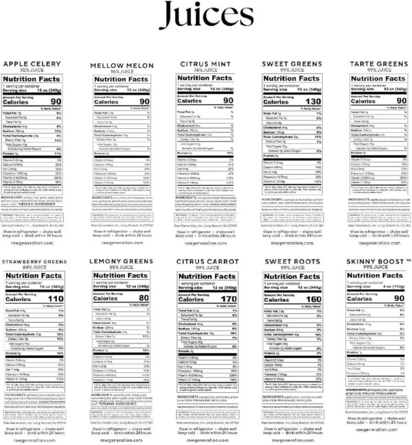 Raw Generation 7-Day Maintenance Program - Post-Cleanse Weight Management System | Natural Gut Detox | Sustainable Support of Cleanse Results | Improve Digestion & Eliminate Bloating