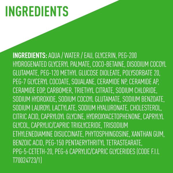 CeraVe Hydrating Foaming Oil Cleanser, Moisturizing Cleanser for Face & Body, Squalane Oil + Hyaluronic Acid + Ceramides, For Dry to Very Dry Skin, Fragrance Free & Residue Free, 8 FL Oz