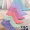Pembrook Grip Socks - 6 Pairs Barre Socks with Grips for Women & Men | Non Slip Yoga Socks