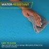 ProsourceFit Extra Thick Yoga and Pilates Mat ½” (13mm) or 1" (25mm), 71-inch Long High Density Exercise Mat with Comfort Foam and Carrying Strap, Grey