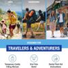Adventure Medical Kits Dental Medic Kit - Travel Dental Kit for Emergency Tooth Care - Includes Orasol Gel, Tural Tea, Temporary Cavity Filling & More