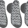 NOBLES HEALTH CARE PRODUCT SOLUTIONS Pack of 3 Pairs - XXXL Wide Non-Skid Slipper Socks for People W/Swollen feet Diabetes