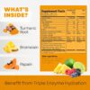 BALA Enzyme Hydration & Sugar-Free Electrolyte Drink Mix - Turmeric, Bromelain, Papain - Recovery, Immunity, Mobility - Variety Pack 0.25oz (12 Count)
