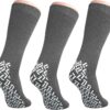 NOBLES HEALTH CARE PRODUCT SOLUTIONS Pack of 3 Pairs - XXXL Wide Non-Skid Slipper Socks for People W/Swollen feet Diabetes