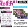 Resistance Bands for Working Out with Workout Bands Guide. 4 Booty Bands for Women Men Fabric Elastic Bands for Exercise Bands Resistance Bands for Legs Bands for Working Out Hip Thigh Glute Bands Set