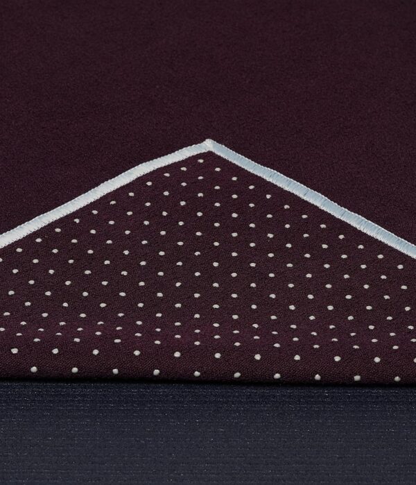 Yogitoes Yoga Mat Towel - Lightweight, Quick Drying Microfiber, Non Slip Skidless Technology, Use in Hot Yoga, Vinyasa and Power, 79 Inch (200cm), Indulge Purple