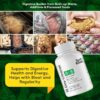Youth & Tonic Diuretic Full Body Cleanse Detox Pills for Bloating, Puffiness and Swelling, System Flush for Colon, Kidney and Liver Detoxing, 30 Day Supply with Green Tea, Senna, Dandelion, Cranberry