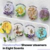 Shower Steamers Aromatherapy Birthday Gifts for Women - SWCANDY 8 Pcs Valentines Day Gifts for Her Mom Men Teen Adults Bath Bombs Self Care with Natural Essential Oils Relaxation Home SPA Mothers Day