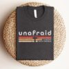 Love in Faith | Unafraid Short Sleeve | Christian T-Shirts for Women | Faith-Based Apparel | Christian Gifts