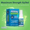 Allday Dry Mouth Spray - Maximum Strength Xylitol, Fast Acting, Non-Acidic (Pack of 2)