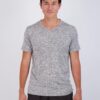 Real Essentials 5 Pack: Men’s V-Neck Dry-Fit Moisture Wicking Active Athletic Tech Performance T-Shirt