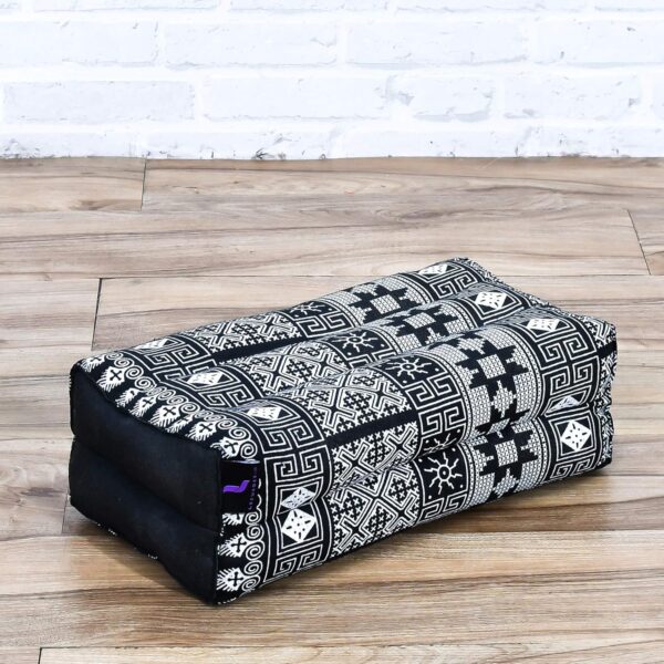 Leewadee Yoga Block – Floor Cushion for Yoga Practice, Meditation Seat Cushion for Workouts Filled with Kapok