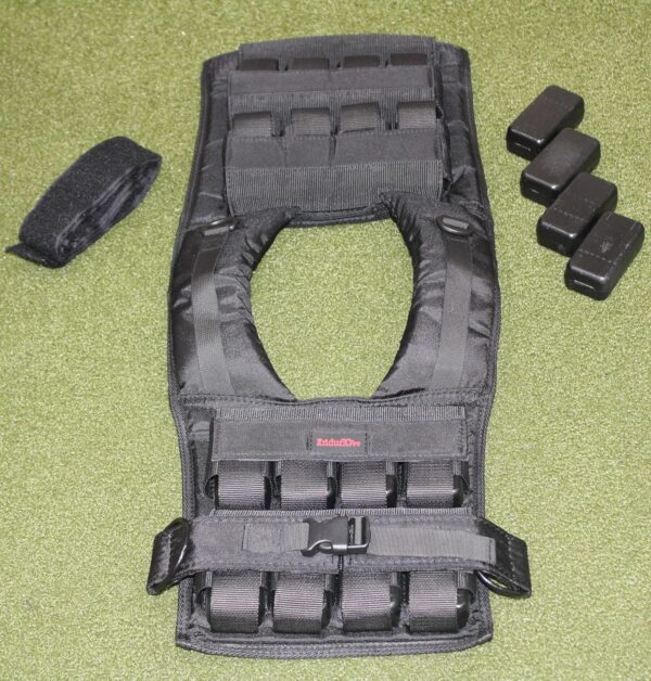 Adjustable Weighted Vest for Men and Women 25LBS | 35LBS Weighted Vest Woman, Weighted Vest Men, Weight Vest for Walking, Rucking Vest for Men and Women, Strength Training Weight Vests