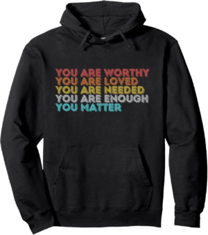 Vintage You Matter Kindness Be Kind Mental Health Awareness Pullover Hoodie