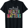 Mental Health Matters Leopard Human Brain Illness Awareness T-Shirt