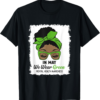 In May We Wear Green Messy Bun Mental Health Awareness Month T-Shirt