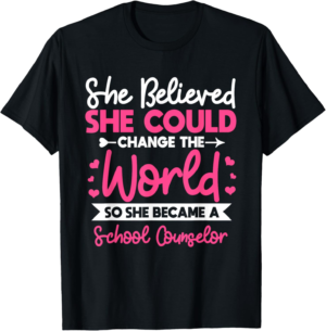 School Counseling Guidance Counselor Student T-Shirt