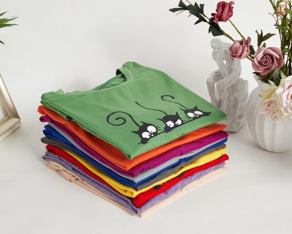 NIUBIA Women's T Shirts Summer Tops Simple Heart Graphic Shirts Sayings Short Sleeve Vacation Casual Blouse Thankful Tee