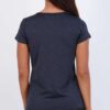 Real Essentials 5 Pack: Women's Short Sleeve V-Neck Activewear T-Shirt Dry-Fit Wicking Yoga Top (Available in Plus)