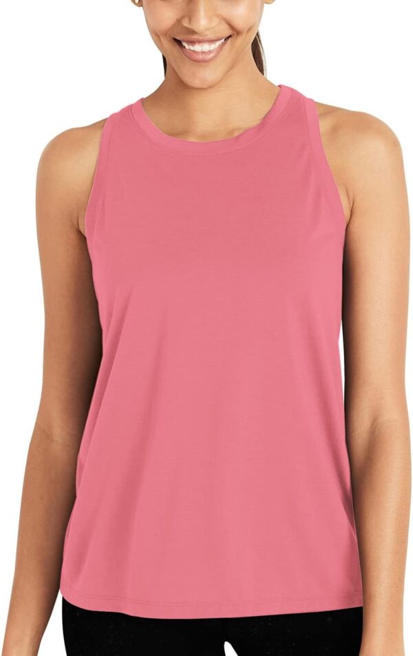 Bestisun Workout Tank Tops for Women Loose fit Racerback Yoga Running Dance Shirts