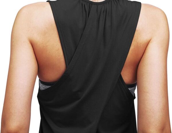 Mippo Workout Tops for Women Yoga Athletic Shirts Tank Tops Gym Summer Workout Clothes