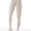 VOYJOY Womens Scrunch Workout Leggings Compression Butt Lifting Mid High Waist 26 Inches Seamless V Back Yoga Pants