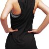 Mippo Workout Tops for Women Yoga Athletic Shirts Tank Tops Gym Summer Workout Clothes