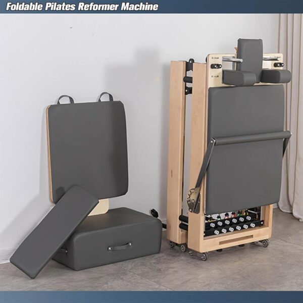 Pilates Folding Core Bed, Folding Pilates Reformer Machine (for Home Workout), Pilates Studio Machine, Adjustable Pilates Bed, Exercise Yoga Equipment