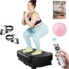 UCIN Vibration Plate Exercise Machine, Vibration Plate for Lymphatic Drainage, 10 Preset Mode & Manual Mode Vibration Plate for Weight Loss, Home Gym Exercise Equipment w/Pilates Ball