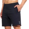 YOGA CROW Men's Swerve Yoga Training Shorts w/Non-Restrictive Inner Liner - 7" Inseam - Workout, Gym, Running, Training