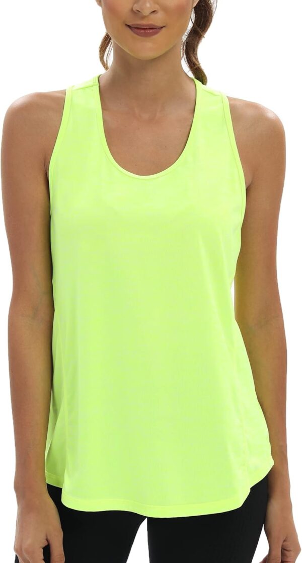 Aeuui Womens Workout Tops Open Back Racerback Tank Tops Sleeveless Yoga Athletic Running Shirts Gym Clothes for Women