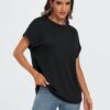 AUTOMET Womens Summer Tops Spring Fashion Oversized Business Casual Dressy T Shirts Workout Clothes Trendy Outfits 2025