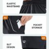 NORTHYARD Men's Workout Shorts 2 in 1 with Zipper Pockets Gym Running Athletic Shorts for Men